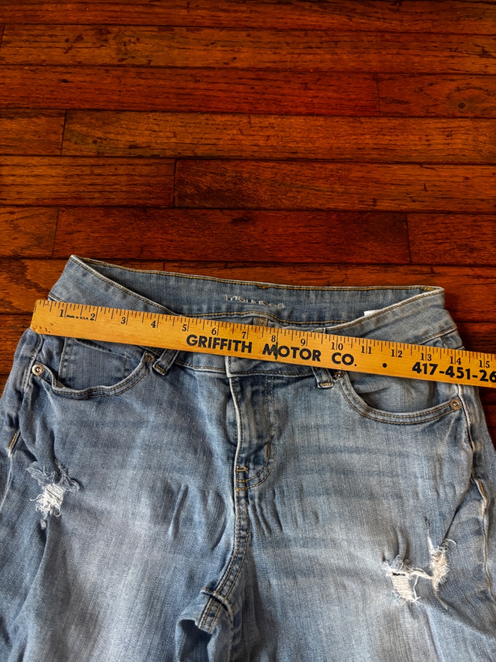 Womens Maurices capris size 6 - Picture 6 of 9